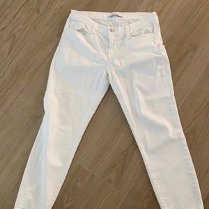 J brand white jeans 30.